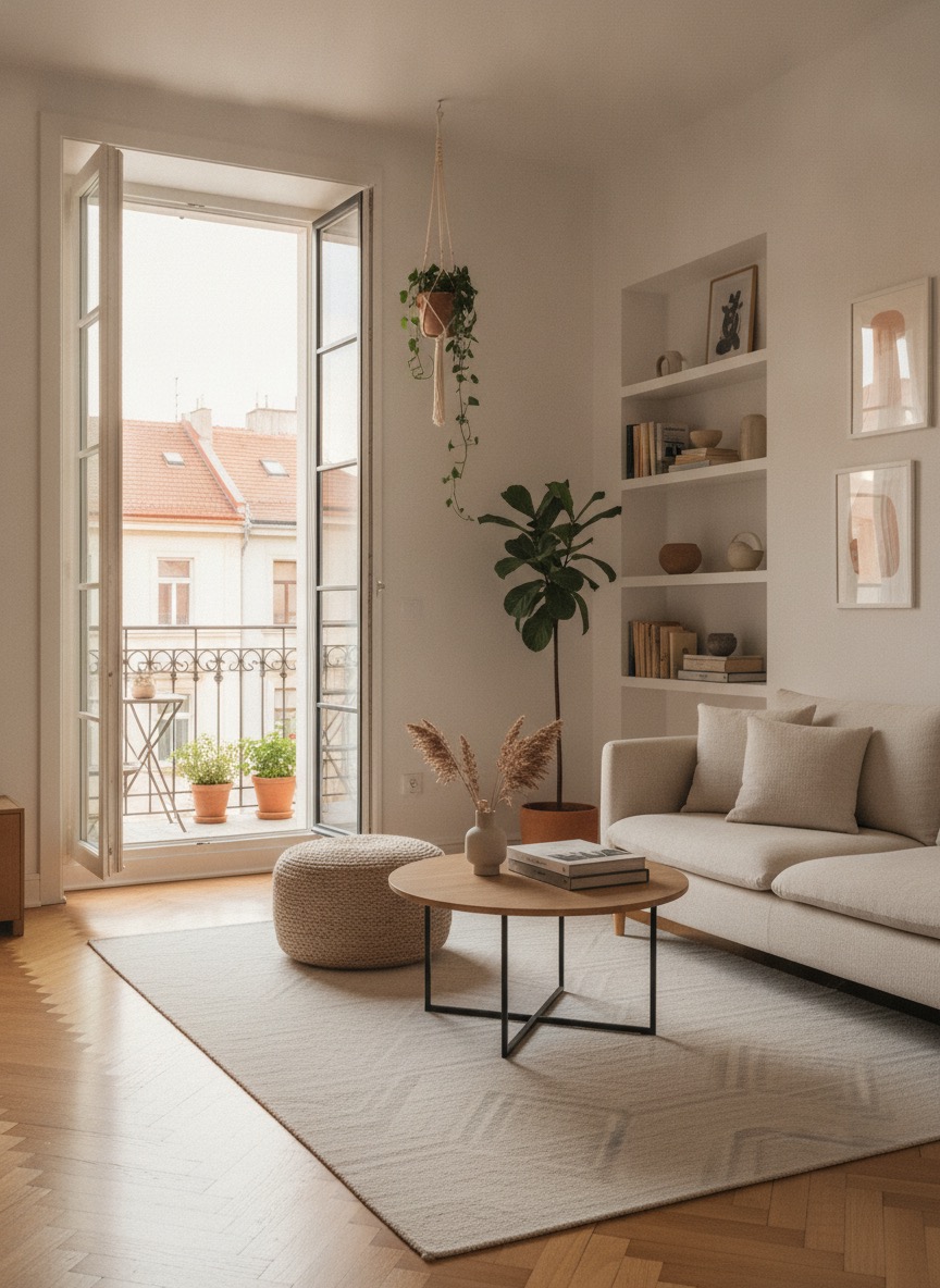 Two-room flat with balcony — Prague 3 — Žižkov